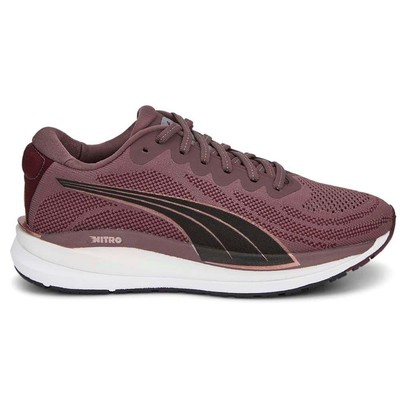 

Женские фиолетовые кроссовки Puma Magnify Nitro Knit для бега, спортивная обувь 37690802, Фиолетовый, Puma Magnify Nitro Knit Running