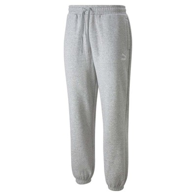 

Мужские серые повседневные спортивные штаны Puma Classics Small Logo Sweatpants 53559704, Grey, Puma Classics Small Logo Sweatpants