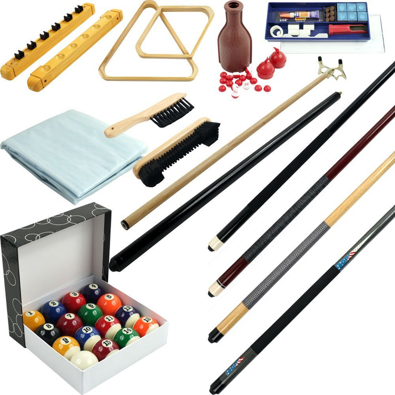 pool table and accessories