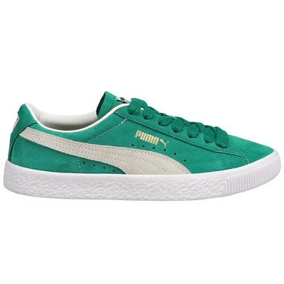 

Мужские Зеленые Кроссовки Повседневные Puma Suede Vintage Lace Up 374921-03, Зеленый