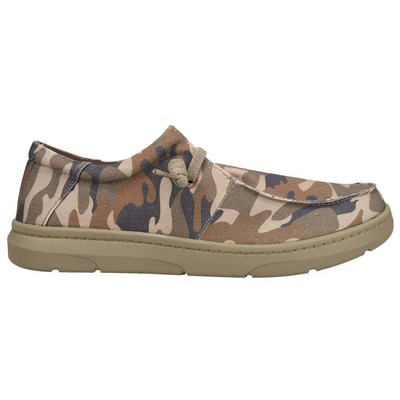 

Мужские бежевые повседневные туфли Ariat Hilo Stretch Slip On 10040443, Бежевый, Ariat Hilo Stretch Slip On