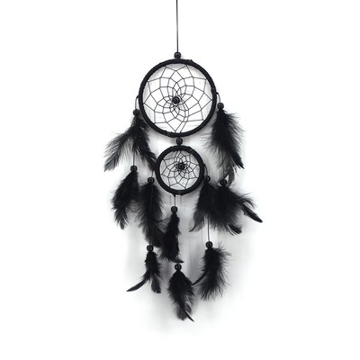 Handmade Lace Dream Catcher Feather Bead Hanging Decoration Ornament Gift 
