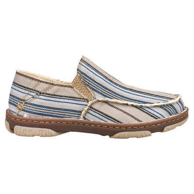 

Мужские бежевые слипоны Tony Lama Gator TLC110, Бежевый, Tony Lama Gator Slip On