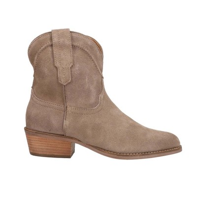 

Dingo Tumbleweed Roper Round Toe Boots Womens Brown Casual Boots DI561-275, Коричневый, Dingo Tumbleweed Roper Round Toe Booties