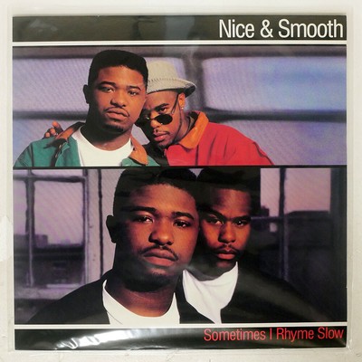 NICE & SMOOTH SOMETIMES I RHYME SLOW DEF JAM MR029 JAPAN VINYL 12