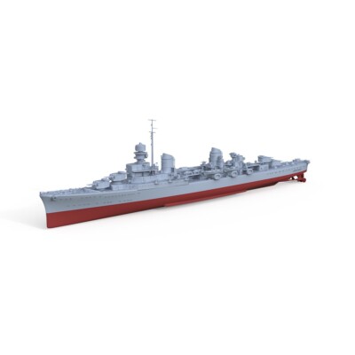 1/1250 Italy Capitani Romani Classe 1942 Light Cruiser Full Hull