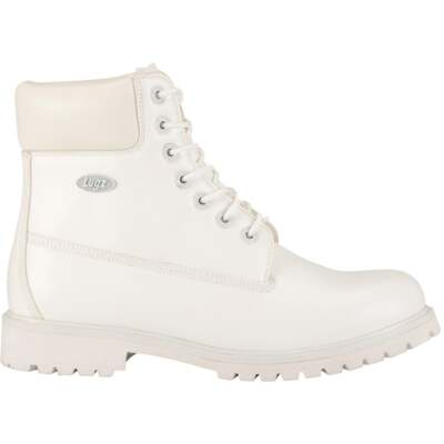 

Мужские белые повседневные ботинки Lugz Convoy Round Toe MCNVYV-100, Белый, Lugz Convoy Round Toe