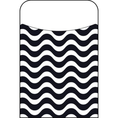 Wavy Black Terrific Pockets  Trend Enterprises Inc. T-77042