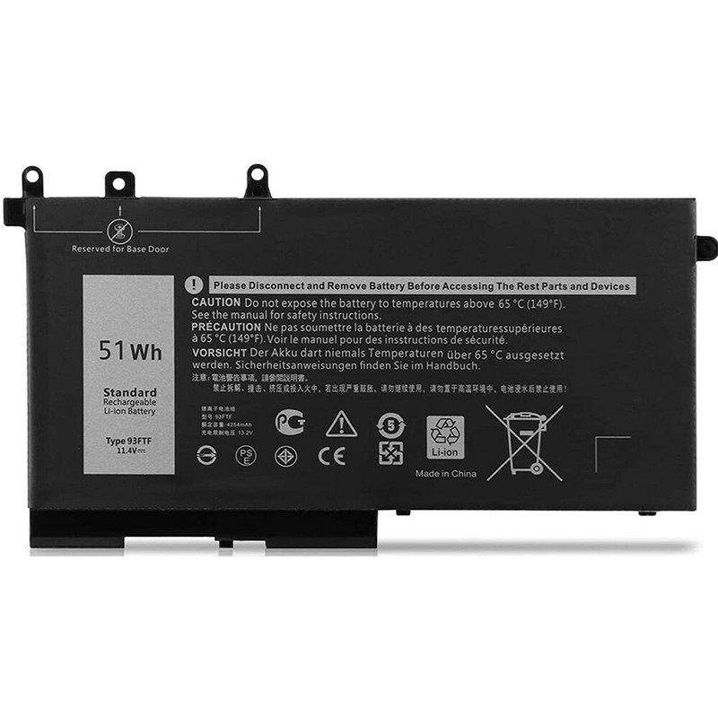 93ftf Batteria Per Dell Precision 15 3520 3530 Latitude 5280 5480 5580 5590 5490