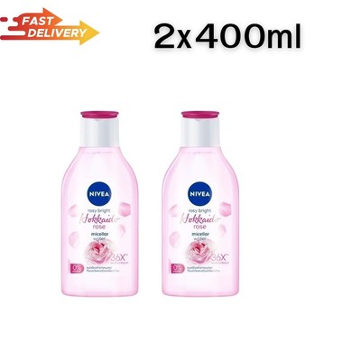 NIVEA Micellar Makeup Remover Rosy Hokkaido 400 ml. NIVEA