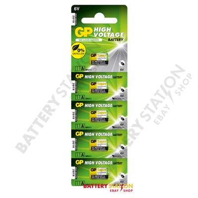GP 11A V11A A11 MN11 L1016 Alkaline 6V Batteries *Long Expiry*
