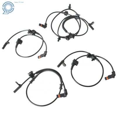 4 Pcs ABS Wheel Speed Sensor for 2005-2010 Chrysler 300 2.7L 3.5L 5.7L 6.1L RWD