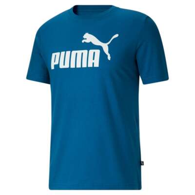 

Puma Ess Logo Футболка с круглым вырезом и короткими рукавами Мужские синие повседневные топы 58644919, Синий, Puma Ess Logo Crew Neck Short Sleeve TShirt
