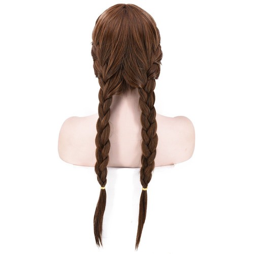 Dress Up Mid Point Double Braid Long Hair Braided Twist Braid Wig