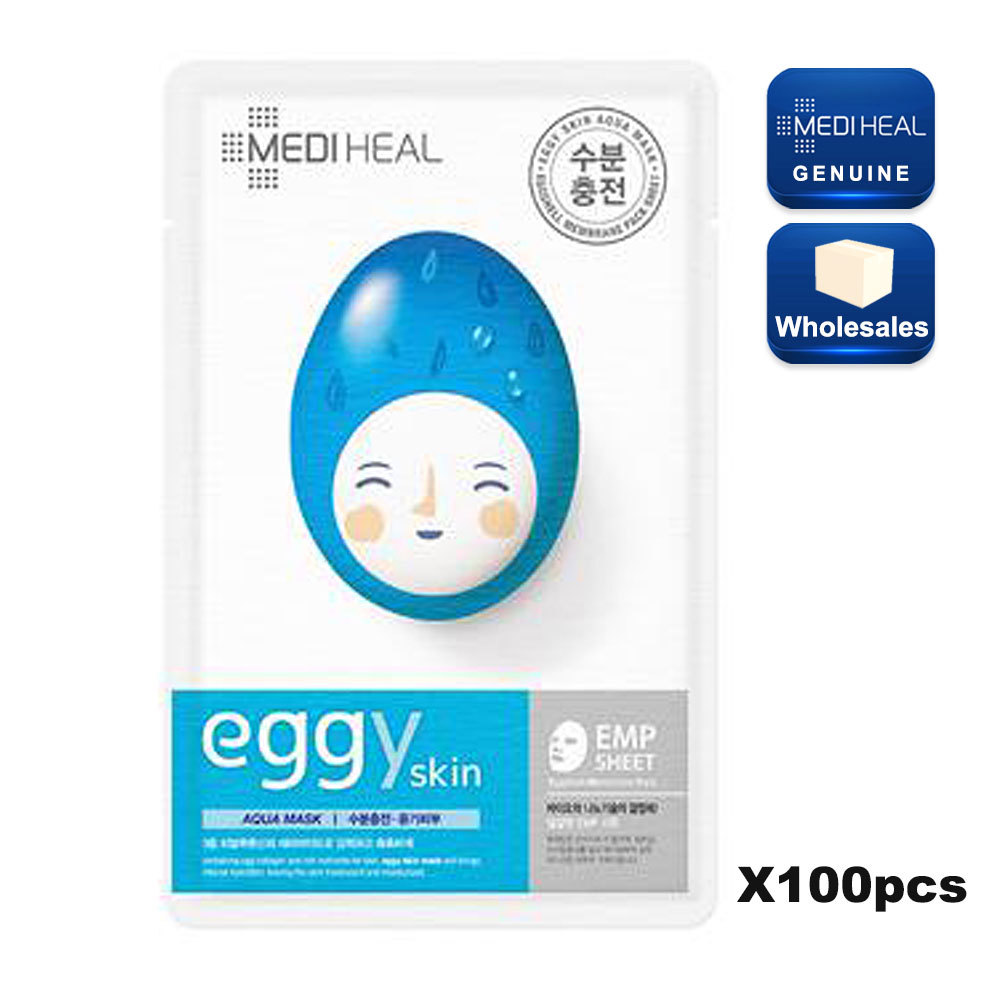 Wholesales 100pcs Mediheal Eggy Skin Aqua Mask Pack 25ml Korea Beauty 8809470125310 Ebay