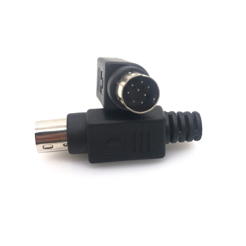 DIY Solder Cable Mini DIN Connector S-Video Terminal 8 Pin