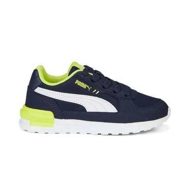 

Молодежные кроссовки Puma Graviton Ac на шнуровке для мальчиков, размер 11 M, повседневная обувь 38198814, Синий, Puma Graviton Ac Lace Up Youth