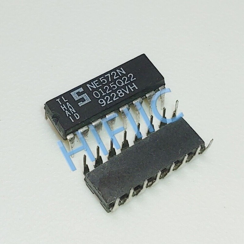 5pcs Ne572n Programmable Analog Compandor Dip16 #T10*