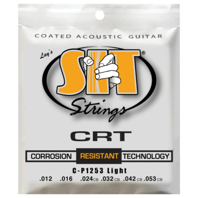 SIT Strings CP1253 Light CRT Coated Phosphor Bronze .012-.053