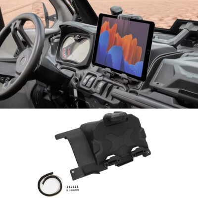 Electronic Device Tablet GPS Holder for Can-Am Defender HD5 HD8 HD10 MAX 2016-23