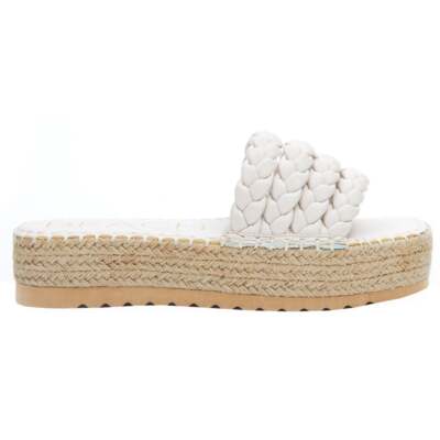 

Белые повседневные женские сандалии на платформе BEACH by Matisse Pacific Espadrille PACIFI, Белый, BEACH by Matisse Pacific Espadrille Platform