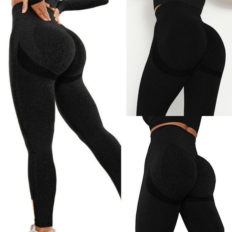 Women's Tik Tok Yoga Pants Anti-Cellulite Push Up Ruched High