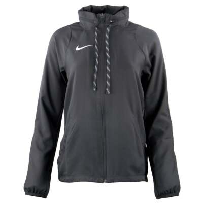 

Nike Stow Away Hood Full Zip Training Jacket Womens Size  Casual Athletic Oute, Черный, Nike Stow Away Hood Full Zip Training Jacket