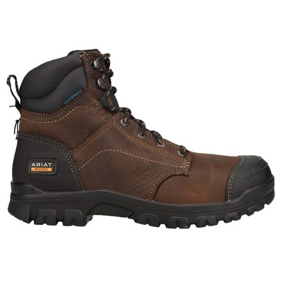 

Ariat Treadfast 6-дюймовая водонепроницаемая рабочая женская коричневая рабочая защитная обувь 10040404, Коричневый, Ariat Treadfast 6 Inch Waterproof Work