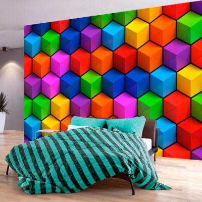 Photo Wallpaper Non-woven (fleece)/Self-adhesive Foil ABSTRACT a-B-0077-a-a