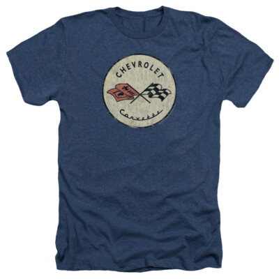Chevrolet Corvette Old Vette Licensed Adult T-Shirt