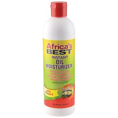 Africa's Best Instant Oil Moisturizer 12 oz Vitamin E Shea Butter