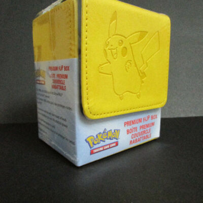 ULTRA PRO - Pokemon - Pikachu Premium Leather Flip Box - CCG
