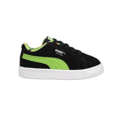 

Повседневная обувь Puma Suede Light Flex Fruitmates Slip On Infant Boys Black Sneakers, Черный, Puma Suede Light Flex Fruitmates Slip On Infant