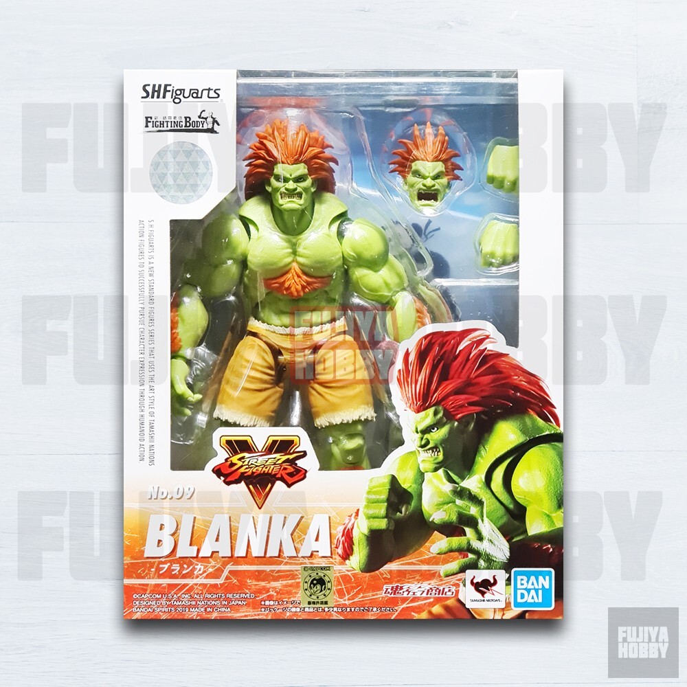 SHFiguarts ストリートファイターV ブランカ No.09 S.H.Figuarts Street Fighter V Blanka No 09 Action Figure