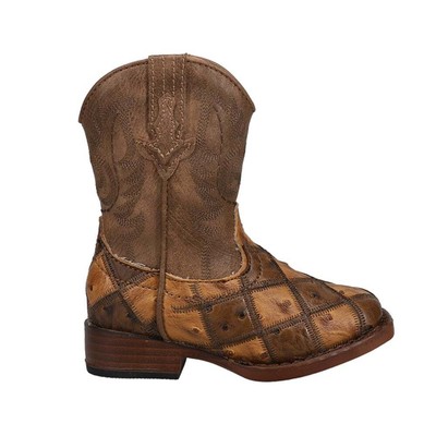 

Roper Bird Blocks Checkered Square Toe Cowboy Toddler Boys Коричневые повседневные ботинки 0, Коричневый, Roper Bird Blocks Checkered Square Toe Cowboy Toddler