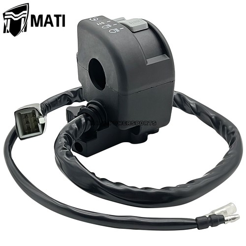 Left Handlebar Switch Start Stop Headlight for Kawasaki Prairie 300 KVF300 99-01