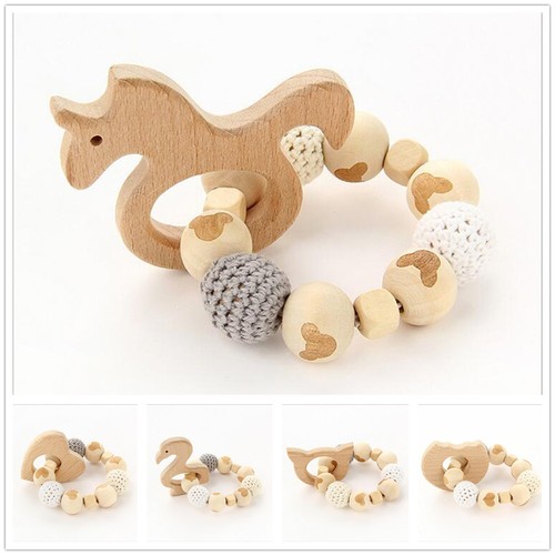 wooden teether stick