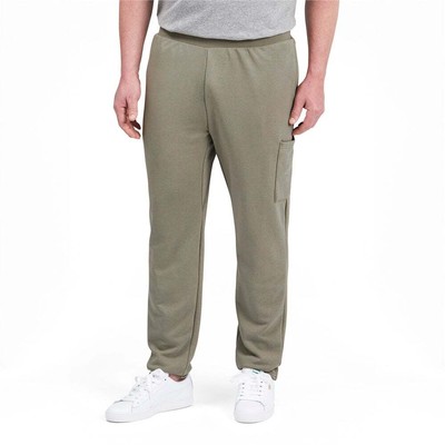 Puma Full Rebel Sweatpants Мужские зеленые повседневные спортивные штаны 589403-73