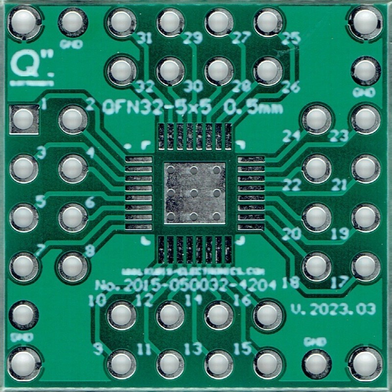 Qfn32-5x5, Tqfn32-5x5, Ufqfn32-5x5, Vfqfn32-5x5 0.50mm Auf 4 X Idc2x4 [De]