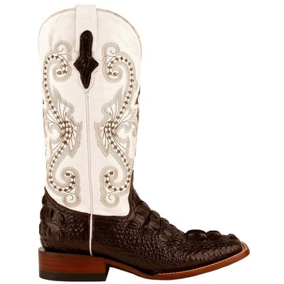 

Женские Коричневые Классические Ботинки Ferrini Rancher Caiman Square Toe Cowboy 90493-09, Коричневый, Ferrini Rancher Caiman Square Toe Cowboy
