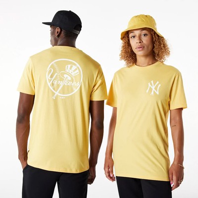 

Мужская футболка New Era New York Yankees League Essential SS Lifestyle, пастельно-желтая, Желтый, New Era New York Yankees League Essential SS Lifestyle T-Shirt