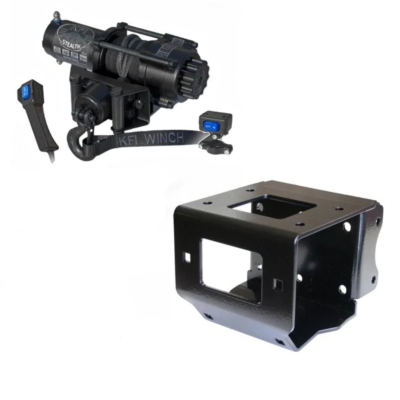 Polaris Sportsman 850 (XP, Highlifter) 2009-19 Winch and Mount Kit KFI SE35 Stea