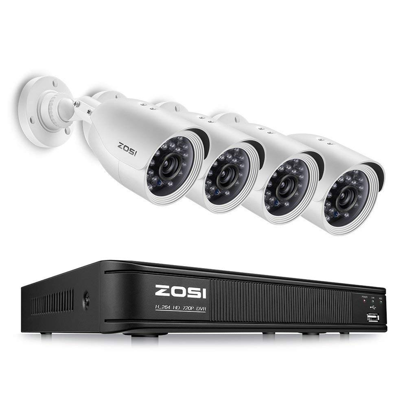 720P 8-Channel Home Security Camera System 1080N HD-TVI CCTV DVR Recorder