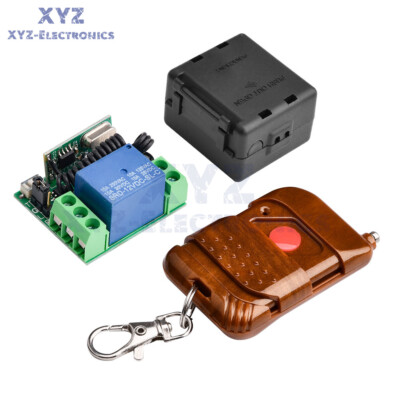 DC 12V 315MHz 1 Channel Wireless Remote Control Switch Transmitter + Receiver US
