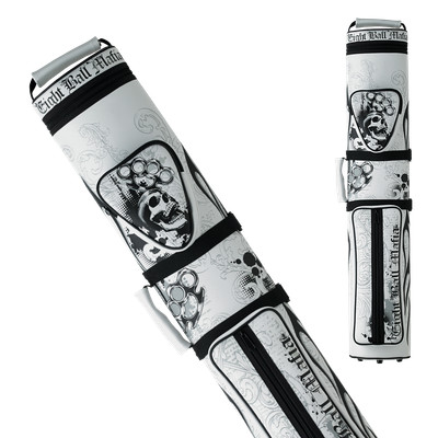 Eight Ball Mafia EBMC35E White Knuckles 3x5 Hard Pool Cue Case