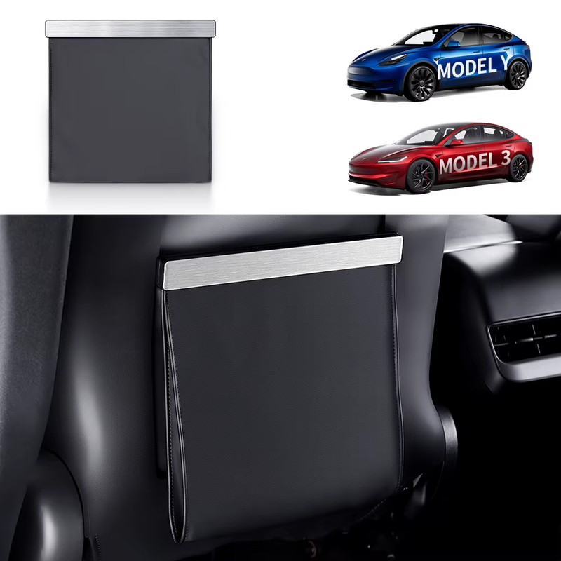For Tesla Model 3 Y Juniper Car Garbage Bag Waterproof Magnetic Adsorption Trash