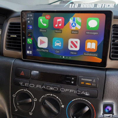For Toyota Corolla 2003-2008 9'' Android 12 CarPlay Car Stereo Radio GPS Nav Wifi