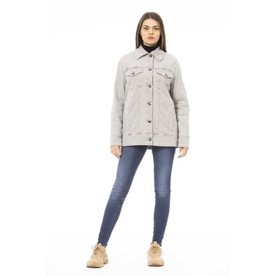 Pre-owned Jacob Cohen Gray Cotton Women Jacket