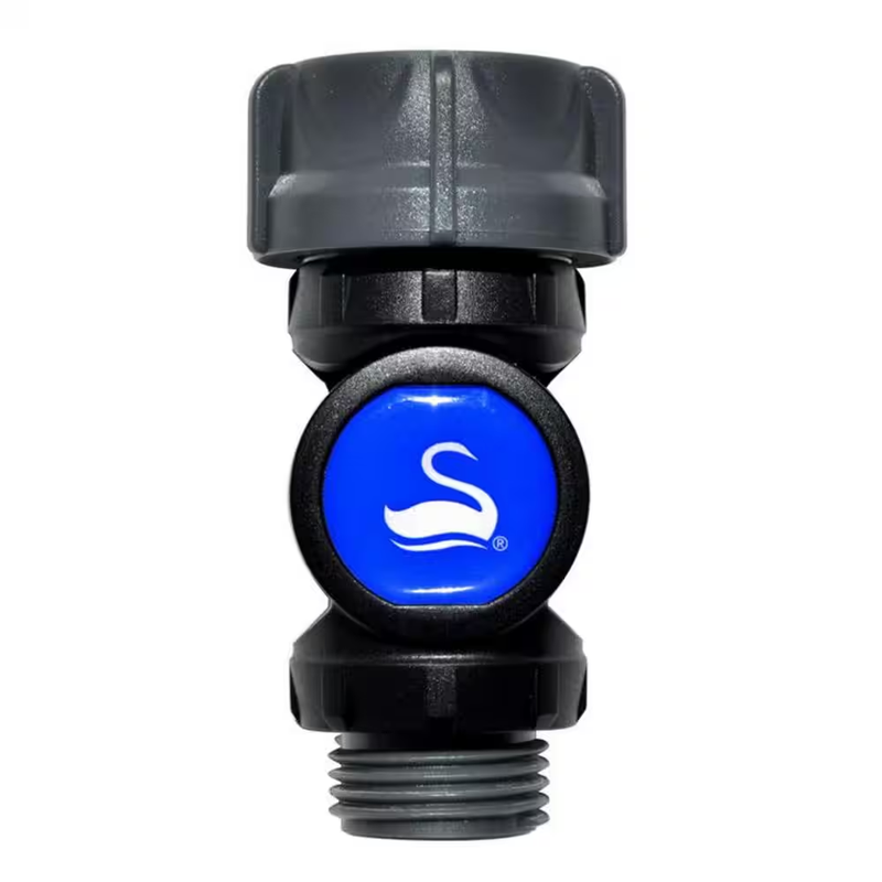 Swan Hose Swivel Connector Heavy Duty 360 Rotating Anti Kink Leak Proof Garden