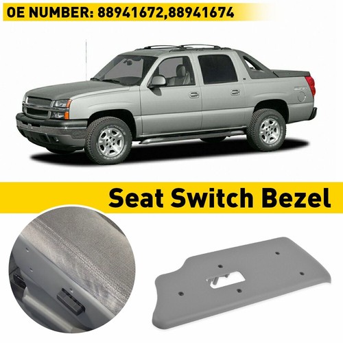 Seat Switch Driver Bezel Side for 2003-2007 Chevy Silverado 1500 HD 2500 HD 3500